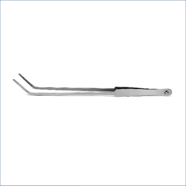 Av Fine Tip Forceps Curved S7687