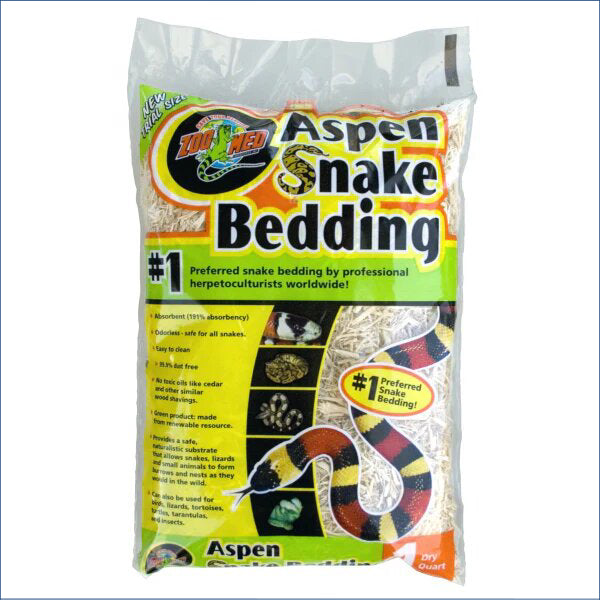 Aspen Snake Bedding 1 Quart Zm264