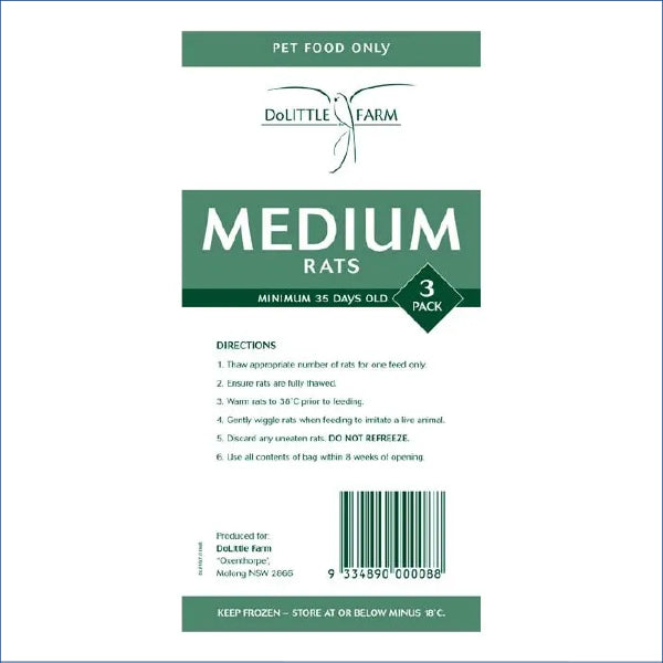 Rat Medium 3pk Mrw