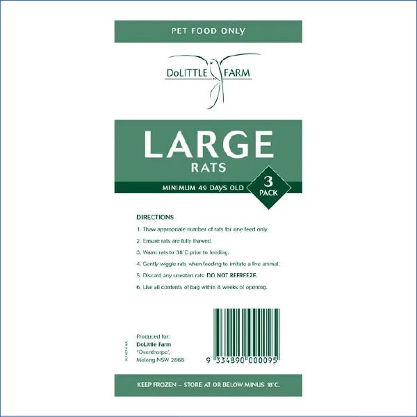 Rat Large 3pk Lrw