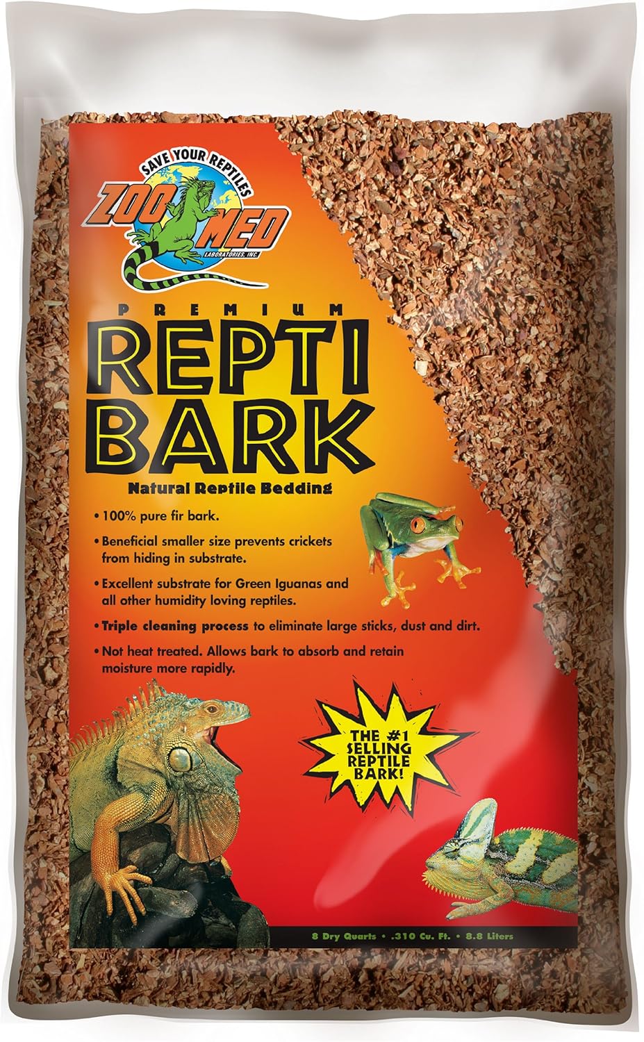 Repti Bark Chips 8 Quart Zm262