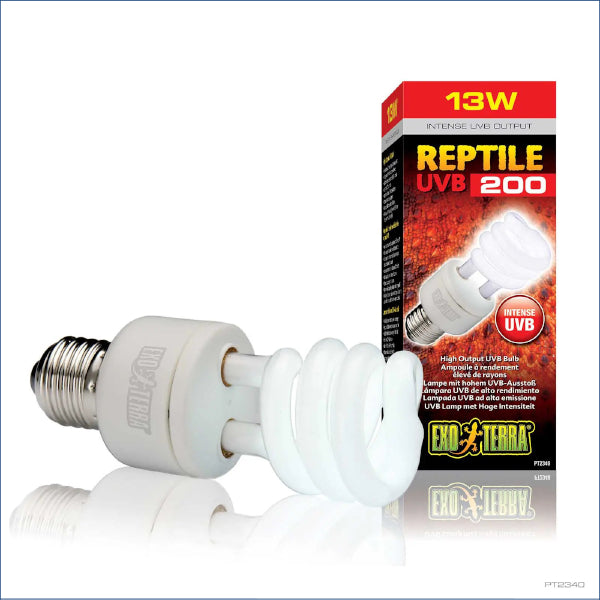 Exo Terra Uvb 200 Bulb 13w Rp238