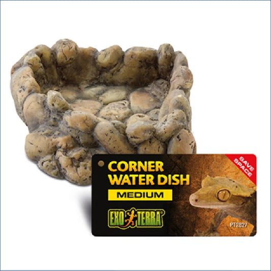 Exo Terra Corner Water Dish Medium Chl64