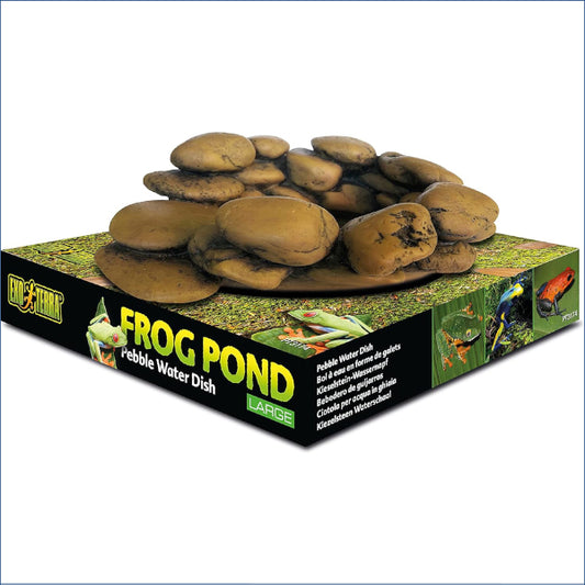 Exo Terra Frog Water Bowl Pond Lge Chl86