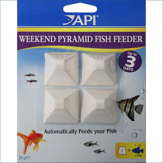 The 3-day Pyramid Fish Feeder Aph136