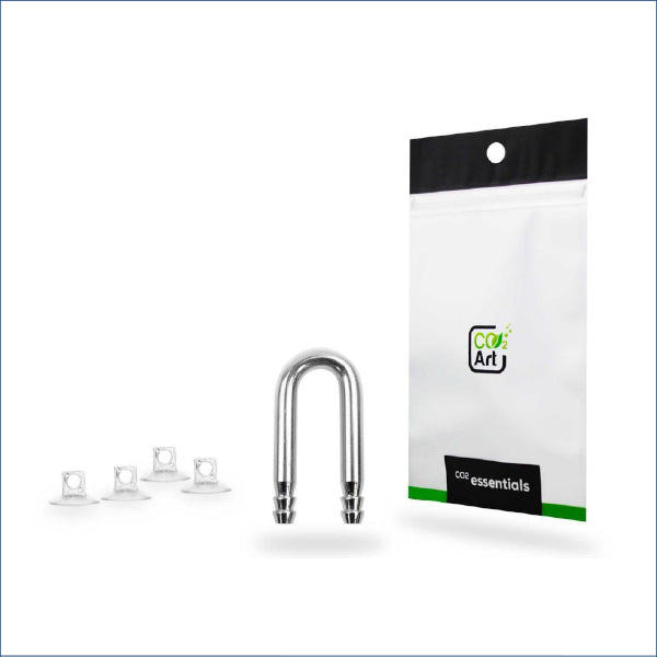 Small U-bend 4x Suction Cup Co2a-ub
