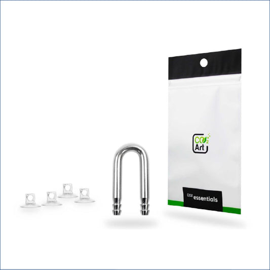 Small U-bend 4x Suction Cup Co2a-ub