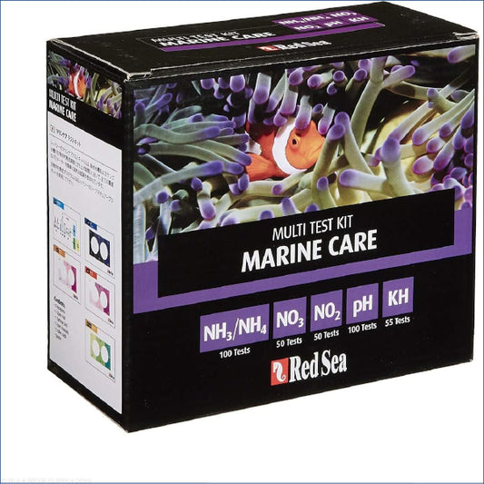 Red Sea Marine Care Test Kit Mult Red313