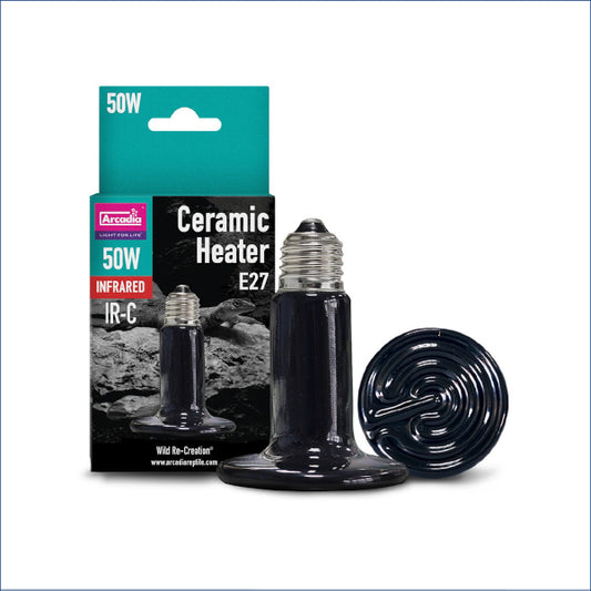 Arcadia Ceramic Heater E27 50w Mf14719