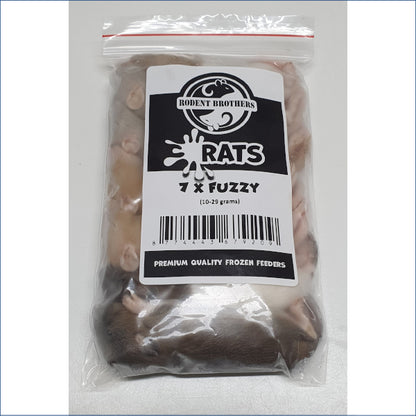 Fuzzy Rats 7 Pack