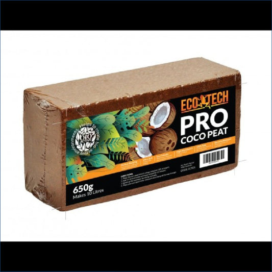 Eco Tech Coco Peat 650gm 9l Pk Ect01