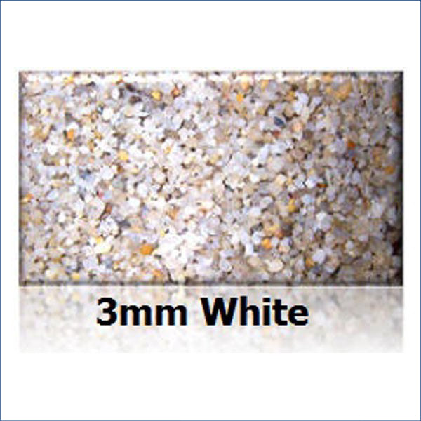 Budget White Gravel 3mm 10kg 300010r-3