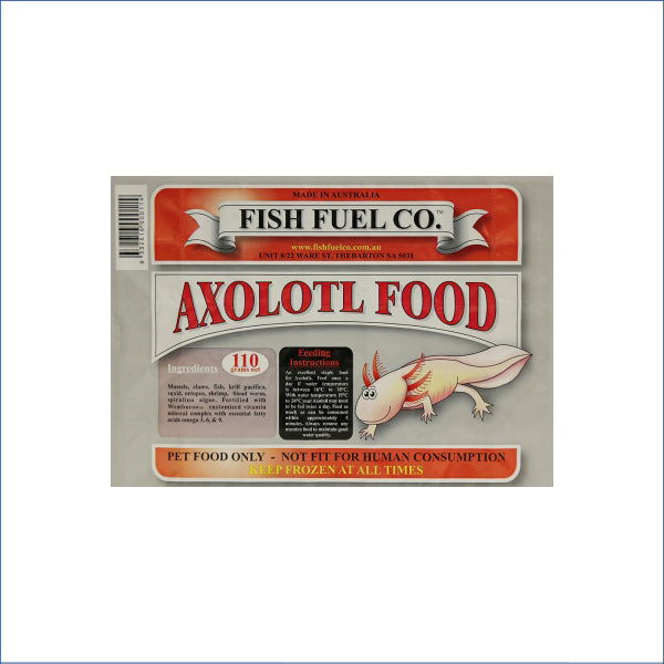 Fish Fuel Axolotl Food 110g Ff00011 – Hi-Tek Aquariums