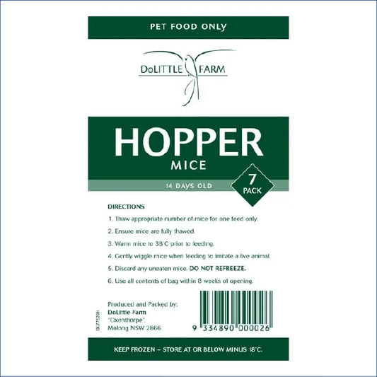 Dolittle Mice Hopper 7pk Hmw