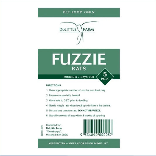 Rat Fuzzie 5pk Frw