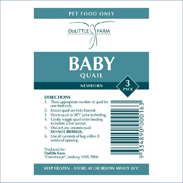 Quail Baby 3 Pk Bqw