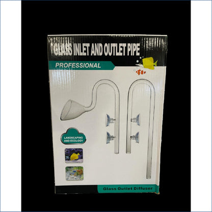 Glass Inlet & Outlet 17mm